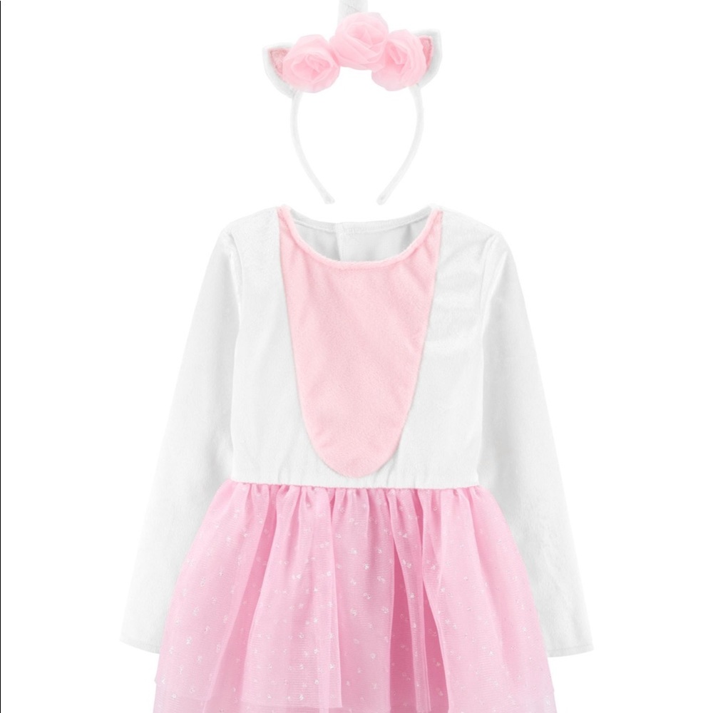 Carter’s unicorn costume size 2/3 NWT 4/5